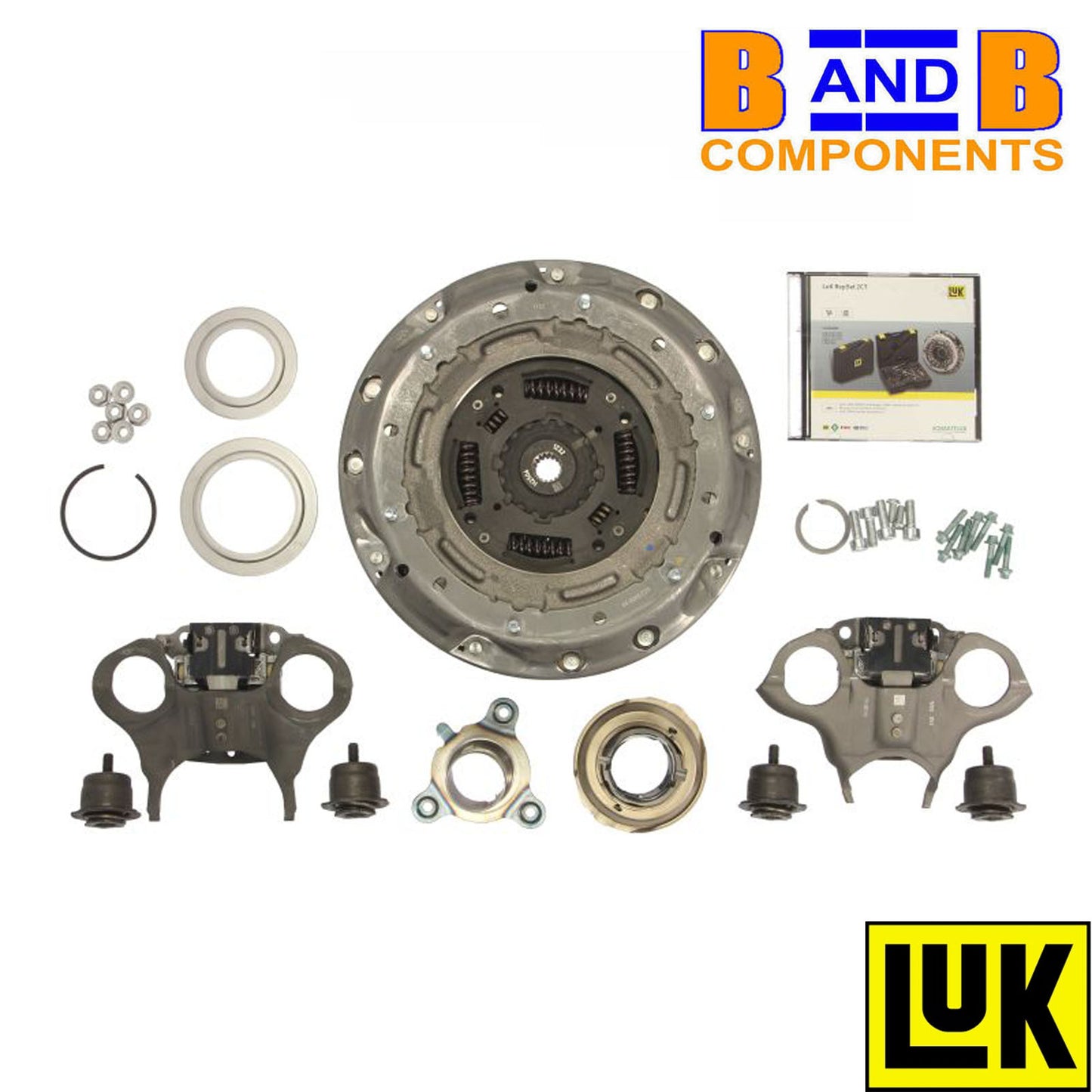 CLUTCH KIT 2CT AUTOMATIC LUK 602000800 B MAX FIESTA FOCUS 1.5 1.6Ti A3363