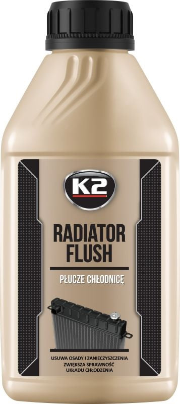 RADIATOR FLUSH x 2COOLING SYTEM BLOCKAGE CLEANER RUST TREATMENT K2 400ml A3388