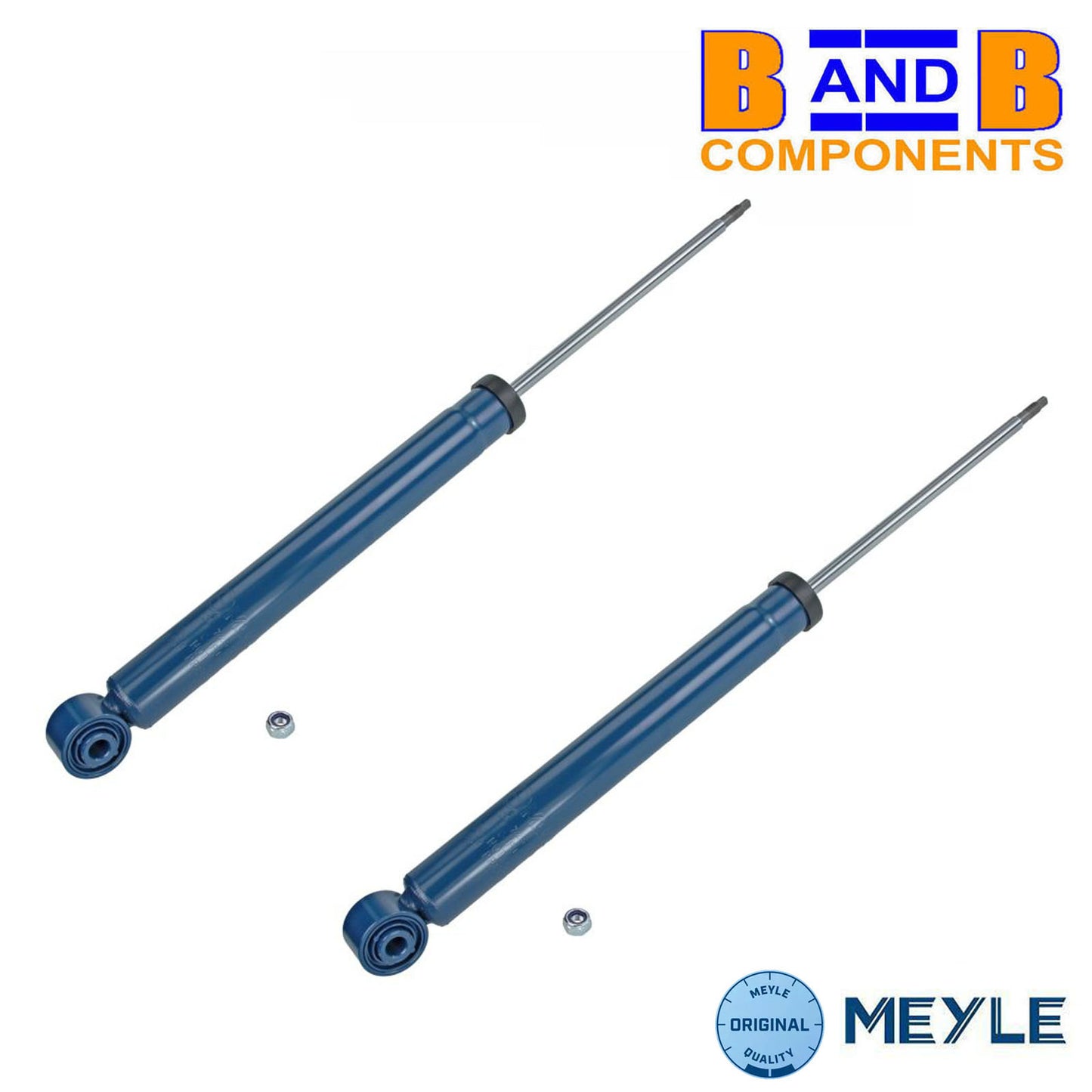 SHOCK ABSORBERS REAR PAIR MEYLE 126 725 0030 AUDI Q3 VW TIGUAN A3521