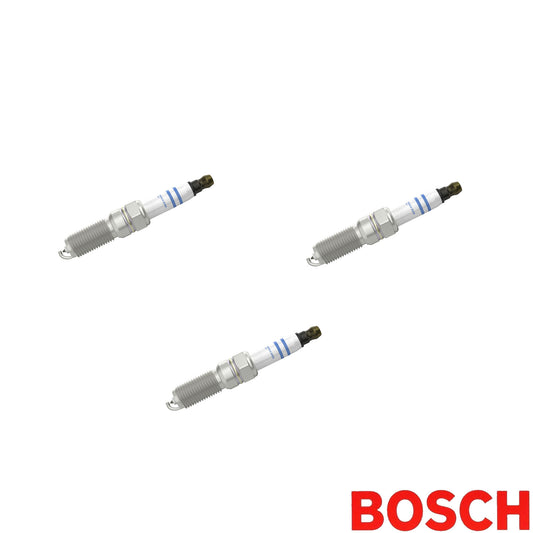 SPARK PLUGS x 3 BOSCH 0242145606 FORD MG OPEL VAUXHALL A505